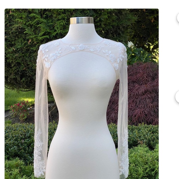 Etsy Wedding Dress Topper - Size Small - Picture 1 of 4